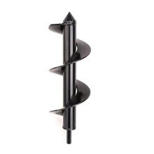 (9 cm x 30 cm) Spiral Garden Auger Drill Bit for Flower Boxes, Hex Shaft Bulb Planter, Hole Digger 9x25cm