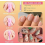 120 Pcs Short Almond False Nail Tips Set, Clear Gel Nail Tips with Glue and Nail Buffer, 11 Sizes 5