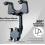 Adjustable Retractable Car Phone Holder, Multifunctional Rearview Mirror Mount, Rotating Design 2