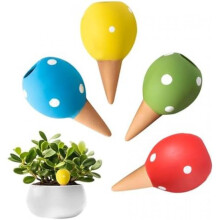 Self-Watering Terracotta Globes, Drip Irrigation for Indoor Outdoor Potted Plants, Shrubs