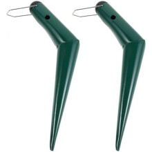 COLLBATH 2 Pack Planting Hole Auger Manganese Steel Bulb Vegetable Digger Outdoor Tool