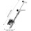 Stainless Steel Bulb Planter Tool, Manual Hole Digger with Handle for Flower Bulbs, Yard 6