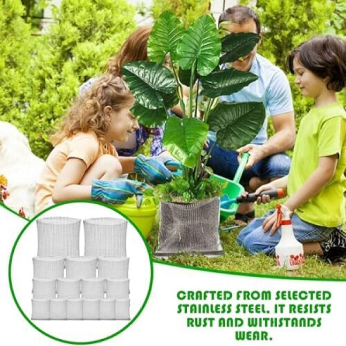 15 Pack Mole Net Underground Wire Baskets for Bulb Planting, Tree Roots, Vegetable Garden 2