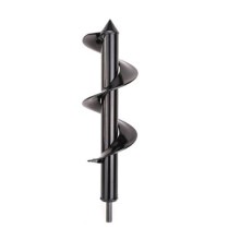 (9 cm x 40 cm) Spiral Garden Auger Drill Bit for Flower Boxes, Hex Shaft Bulb Planter, Hole Digger 9x25cm