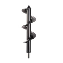 (8 cm x 30 cm) Spiral Garden Auger Drill Bit for Flower Boxes, Hex Shaft Bulb Planter, Hole Digger 9x25cm