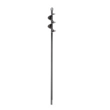 (4 cm x 45 cm) Spiral Garden Auger Drill Bit for Flower Boxes, Hex Shaft Bulb Planter, Hole Digger 9x25cm