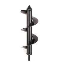 (8 cm x 25 cm) Spiral Garden Auger Drill Bit for Flower Boxes, Hex Shaft Bulb Planter, Hole Digger 9x25cm