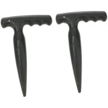 2 Pack Garden Punch Hand Planter, PP Ergonomic Handle for Precise Planting Patio FUNOMOCYA