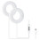 Plant Grow Light,LED Growing Light for Indoor Plants,2  Adjustable Height Growing Lamp with Timer,for Small Plants 1