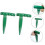 2 Pack Garden Punch Hand Planter, PP Ergonomic Handle for Precise Planting Patio FUNOMOCYA 7