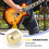 4st Metal Volym Tone Dome Tone Gitarr Hastighetskontrollknappar med Skruvar för  Strat Telecaster   Elgitarr eller Bas 7