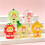 (5pc) Glow Bubble Fruit DIY Charms Transparent Sequin Bag Resin Accessories 1