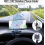 Suporte giratório de 360 graus para celular no painel do carro, compatível com smartphones de 3 a 7 polegadas e GPS. 5