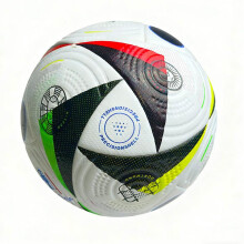 Size 5 Soccer Ball Thermal Bonded PU World Cup Champions League Premier League Match Training Ball Wear-Resistant Anti-Slip Standard White