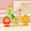 (5pc) Glow Bubble Fruit DIY Charms Transparent Sequin Bag Resin Accessories 4