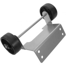 Toddmomy Pyramid Patio Heater Wheels, 8 x 4.7 x 3.1 Inch Weather Resistant Replacement Casters, Smooth Rolling Outdoor Heater Wheels