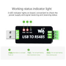 6X Waveshare Convertitore Seriale da USB un RS485 Modulo di Comunicazione RS485 300-921600Bps Circuito di Protezione ESD Integrato