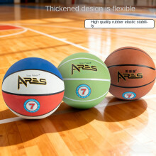 (Brown, Women's size 6 basketball) Basketball Size 7 6 5 Standard Rubber High Elastic Durable Indoor Outdoor for Adults Youth Kids Training