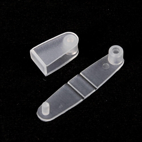 100Pcs Plastic Keychian Clips Plastic Foldable Clips Folding Clip Plastic Folding Clip Plastic Clip 2
