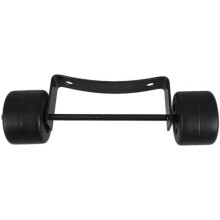 SWOOMEY Caster Wheel Set for Patio Heaters & Mobile Heaters, Replacement Rubber Wheels for Outdoor Garden Heating Equipment