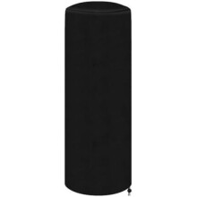 (Schwarz) Waterproof Patio Heater Cover, 210D Oxford Fabric, Dustproof Outdoor Heater Protection, Black