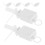 DIY Plush Toy Clockwork Wing Movement with 6Pcs Plastic Replacement Parts 1