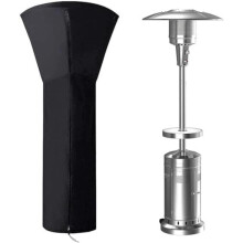 Zodazoqa 420D Waterproof Patio Heater Cover, Outdoor Heater Protection, 89"H x 33"D x 19"B, Zipper, Weatherproof, Dustproof, All-Season