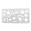Delicate Hollow Circle Frame Cutting Die Border Embossing Script Dies Stencils for DIY Scrapbooking Diary Embellishments 1