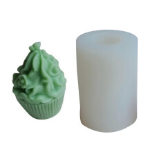 Cup Cake Candle Molds for Candle Making Candle Silicone Molds Resin Casting Epoxy Mold for Making Candle Soaps Craft