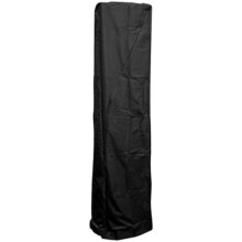 LOPUNER Outdoor Patio Heater Cover, Black Oxford Fabric Weatherproof Heater Protection, Easy to Use Garden Heater Shield
