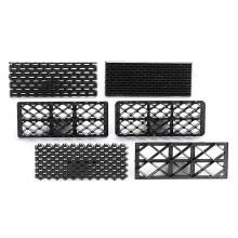 DIY Handmade Soap Making Supplies Plastic Fondant Mold Exquisite Brick Shape Cake Decorating Family Candle Molds Durable