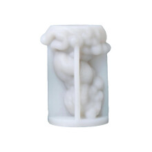 (A) Divine Beast Candle Mold for DIY Candle Soap Plaster, Animal Candle Mold Non Stick Easy to Demold, Resin Casting Mold