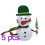 DIY Accessories for Kids Snowman Making Materials Christmas 5Sets 1