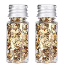 2 Box Gold Foil Edible Gold Leaf Sheets for Cake Decoration Tool Steak Real Gold Paper Gold Flake Cooking Drink Food Dessert Gold Leaf