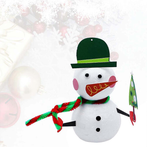 DIY Accessories for Kids Snowman Making Materials Christmas 5Sets 2