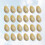2PCS Burger Mold Gold Non-stick Round Cheese Cupcake Household Baking Tool 3
