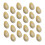 2PCS Burger Mold Gold Non-stick Round Cheese Cupcake Household Baking Tool 4