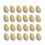 2PCS Burger Mold Gold Non-stick Round Cheese Cupcake Household Baking Tool 5
