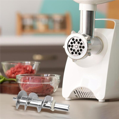 Moedor de Carne com Parafuso - Hélice Universal de Aço Inoxidável de 4,72 Polegadas (12 cm), Diâmetro de 4,2 cm 1
