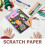 Scratch Drawing Paper Fun DIY Scratching Paper for Kids 1Set for Decor 3