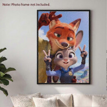 Diamond Painting Kit for Kids and Adults 30x40 cm Oil Canvas DIY Cartoon Art Craft Colorful Home Decor Family Activity Stress Relief Wall Art