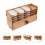 1 Set Diamond Drawing Storage Drawer DIY Multi-layers Wood Drawer Storage Boxes 3