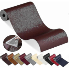 Coffee Self Adhesive Leather Repair Patch 25*60cm for Chair Sofa Car Seat Renovation