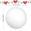 6pcs 12cm Solid Ball Children DIY Craft Material Funny Round Ball Ornament 2