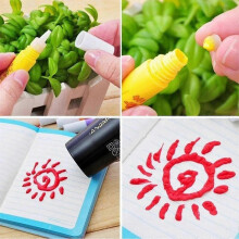 3D Magic Popcorn Pens for DIY Bubble Drawing, Art Safe Puffy Pen for Greeting Birthday Cards