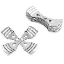 5 Pcs 3 Holes Candle Making Toolmetal Candle Wick Centering Device Stainless Steel Candle Wick Holder Clip
