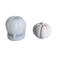 (5) Pumpkin Silicone Mold for Handmade Candle and Gifts Desktop Decoration Mould for Craft Enthusiasts Jewelry Tool