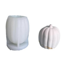 (4) Pumpkin Silicone Mold for Handmade Candle and Gifts Desktop Decoration Mould for Craft Enthusiasts Jewelry Tool