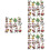 Drawing Stickers for Kids Christmas Themed Stickers 8 Sheets Set 5