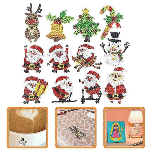 Drawing Stickers for Kids Christmas Themed Stickers 8 Sheets Set 1